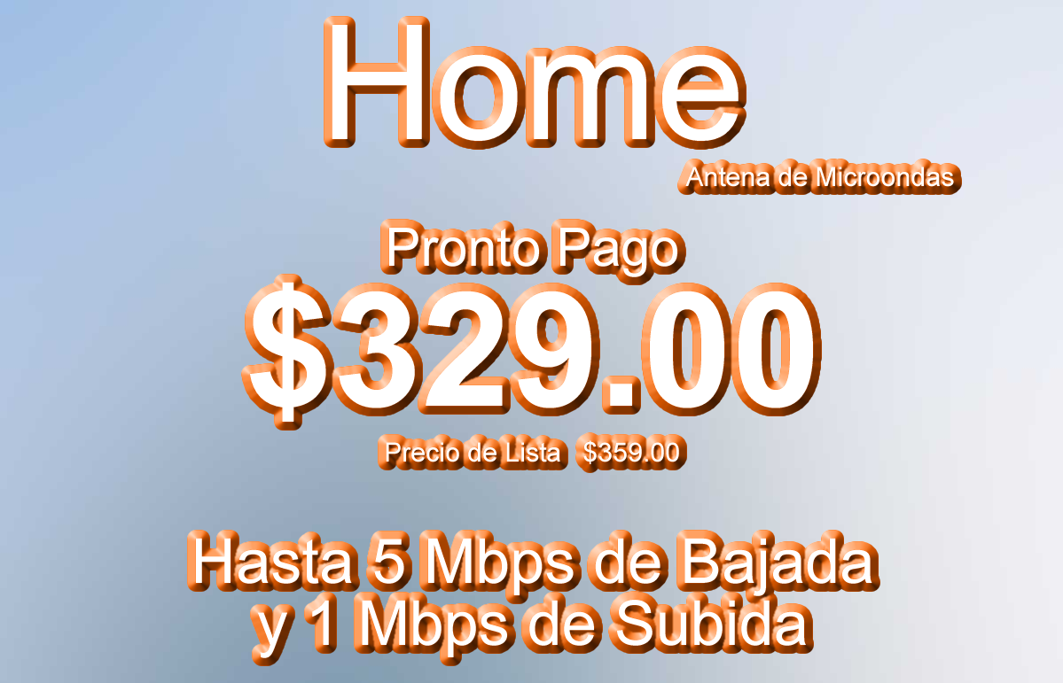 Antena de Microondas - Home 